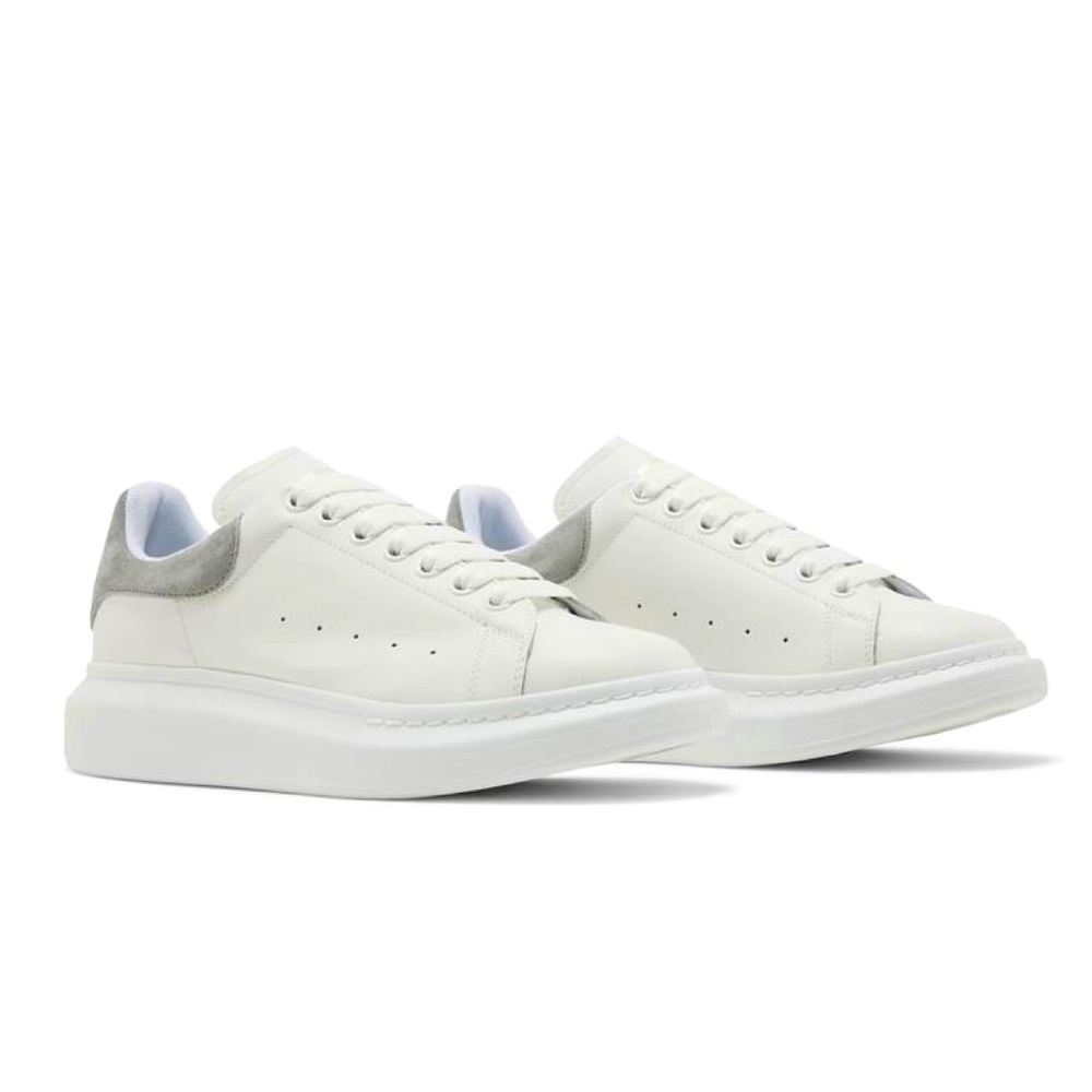 Oversized white/Grey Alexander McQueen sneakers Unisex